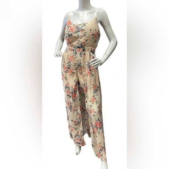 Urbanology Maxi Floral  Built In Shorts Dress Size XL - Picture 1 of 12